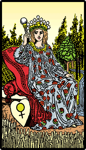 carta la empereatriz tarot